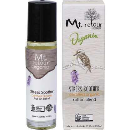 Mt Retour - Essential Oil 100% Stress Soother Blend Roll-On 10ml