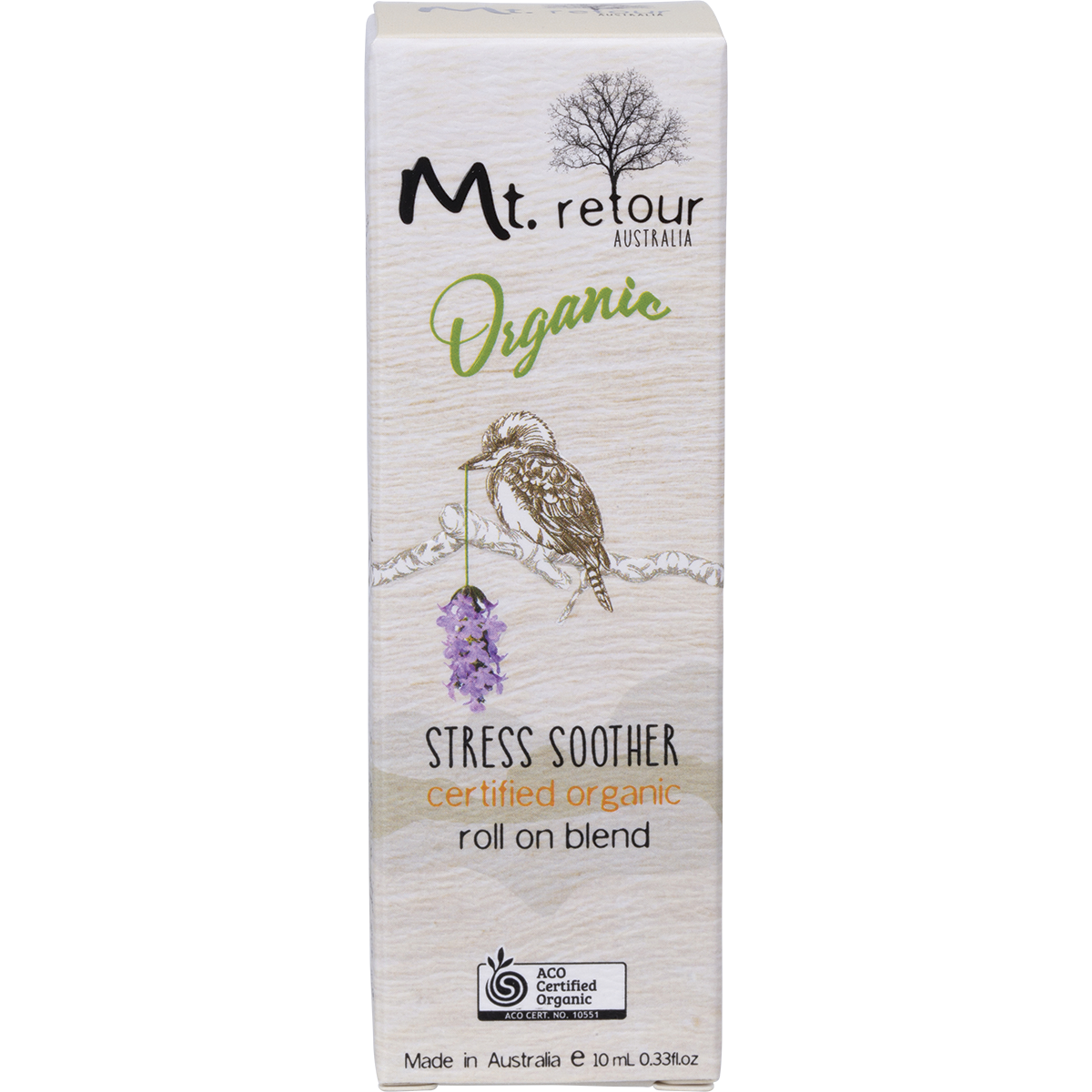 Mt Retour - Essential Oil 100% Stress Soother Blend Roll-On 10ml