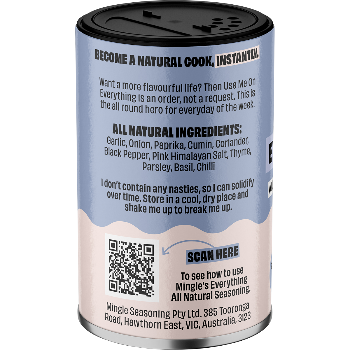 Mingle - Use Me On Everything All Natural Seasoning 50g