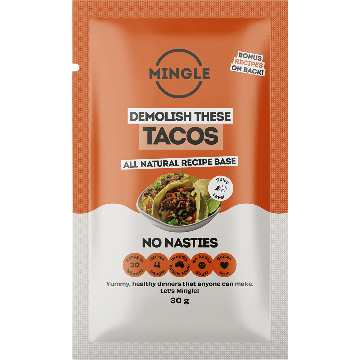 Mingle - Tacos All Natural Recipe Base 30g