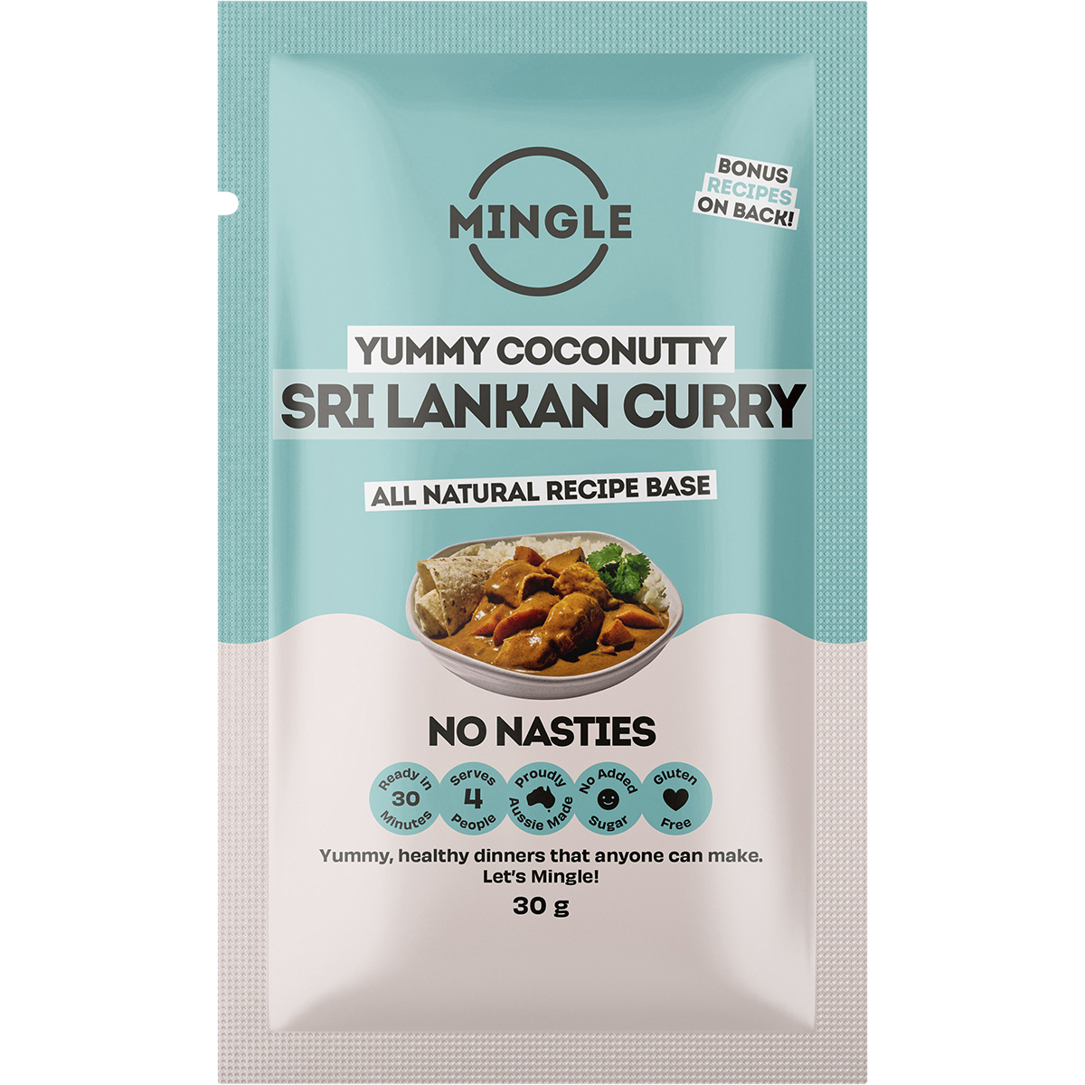 Mingle - Sri Lankan Curry All Natural Recipe Base 30g