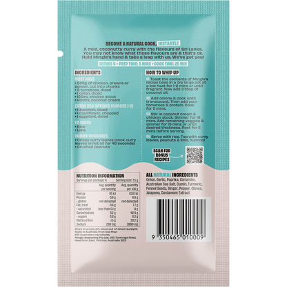 Mingle - Sri Lankan Curry All Natural Recipe Base 30g