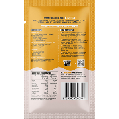 Mingle - Smokey Taco Mild Chipotle 30g