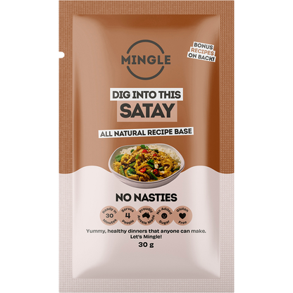 Mingle - Satay All Natural Recipe Base 30g