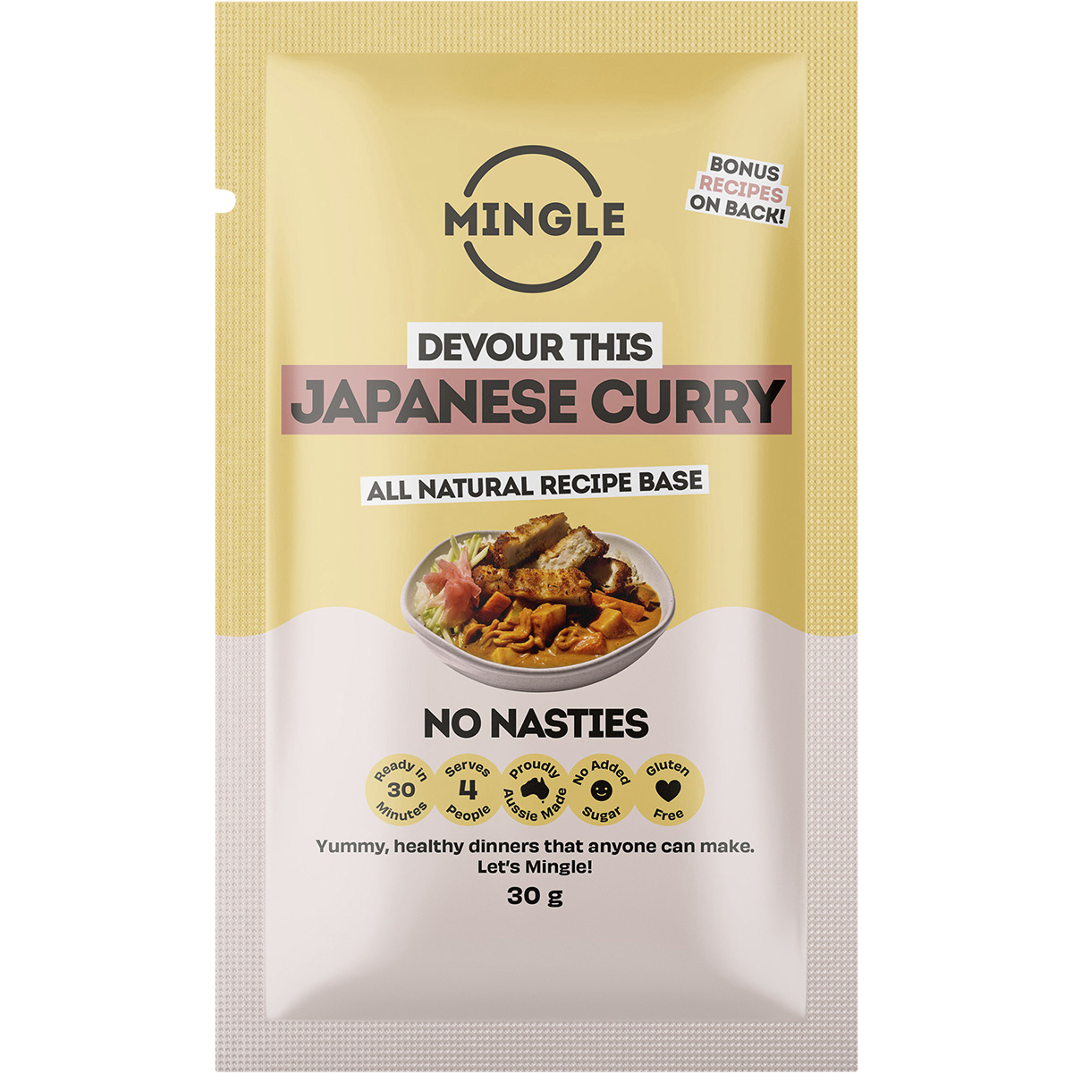 Mingle - Natural Seasoning Blend Japanese Curry 30g
