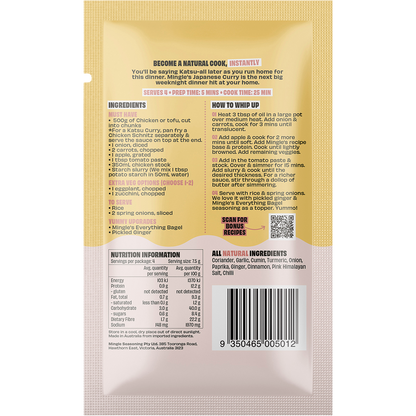 Mingle - Natural Seasoning Blend Japanese Curry 30g