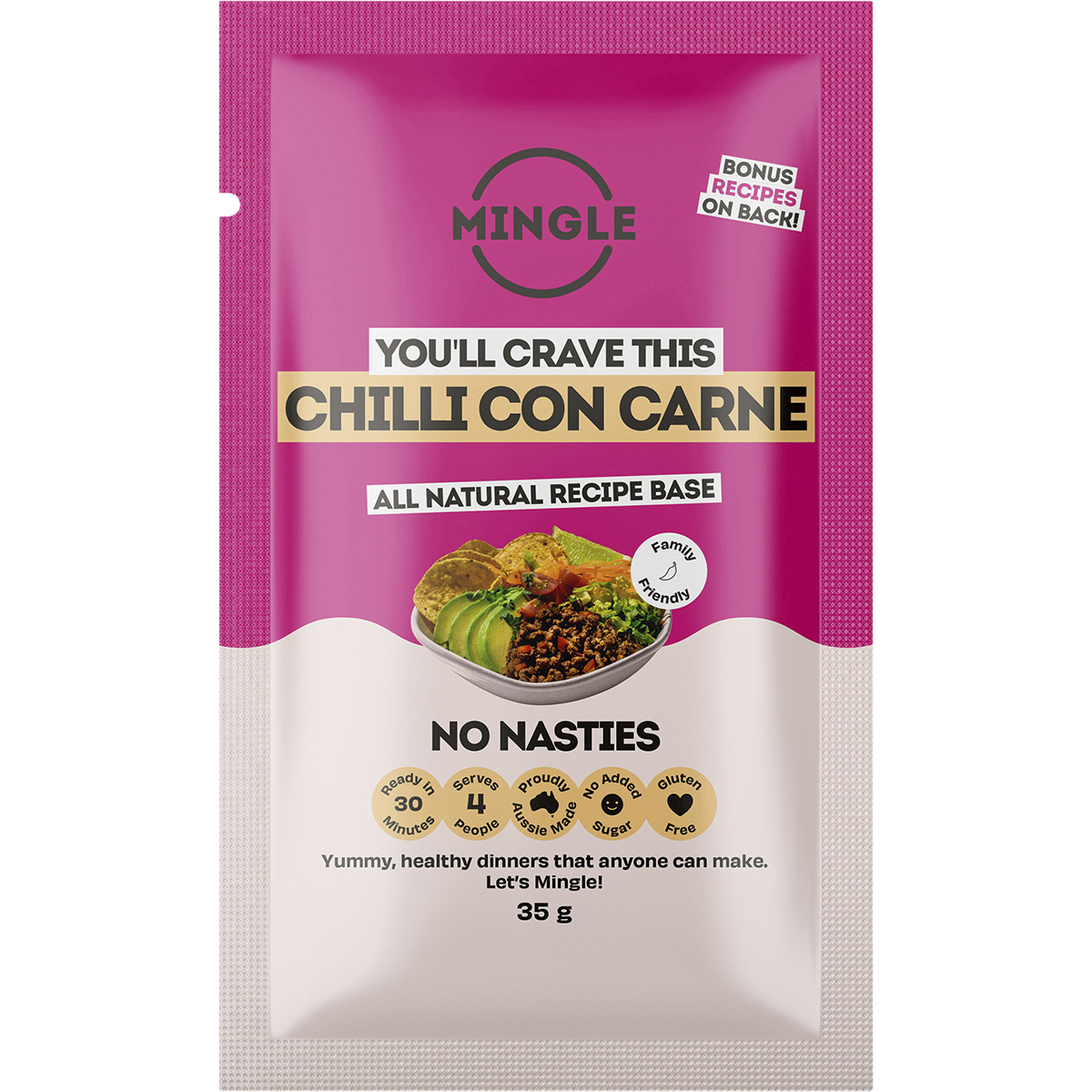 Mingle - Chilli Con Carne All Natural Recipe Base 35g