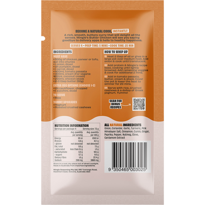 Mingle - Butter Chicken All Natural Recipe Base 30g
