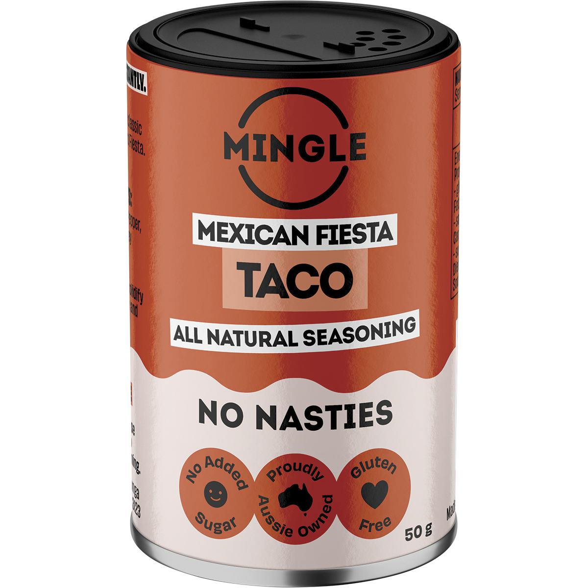 Mingle - Mexican Fiesta Taco All Natural Seasoning 50g