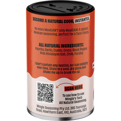 Mingle - Mexican Fiesta Taco All Natural Seasoning 50g