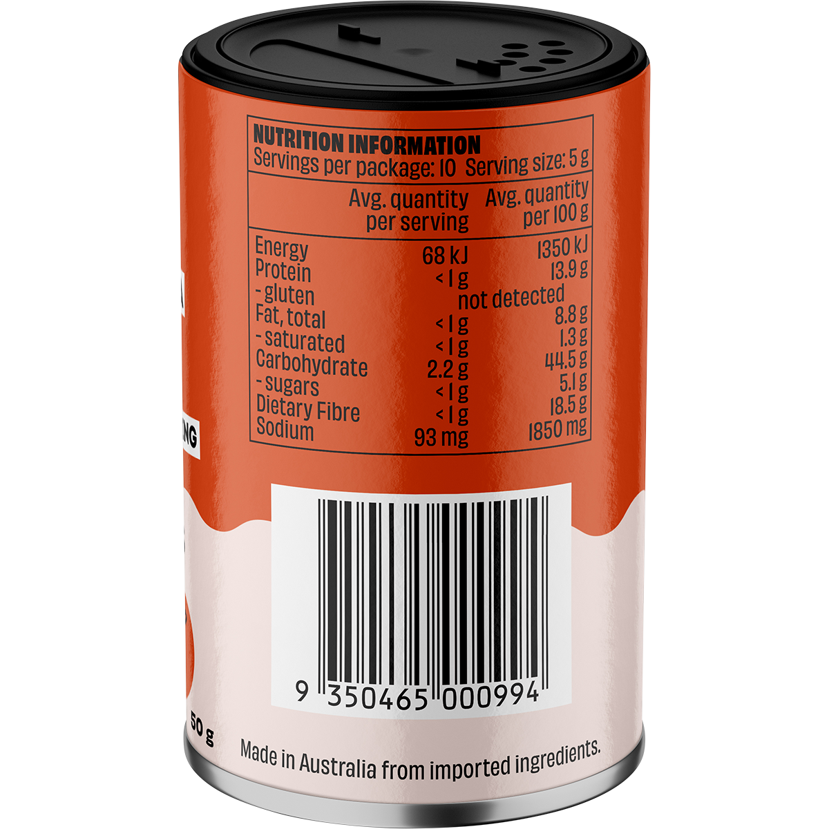 Mingle - Mexican Fiesta Taco All Natural Seasoning 50g