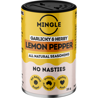 Mingle - Lemon Pepper All Natural Seasoning 35g