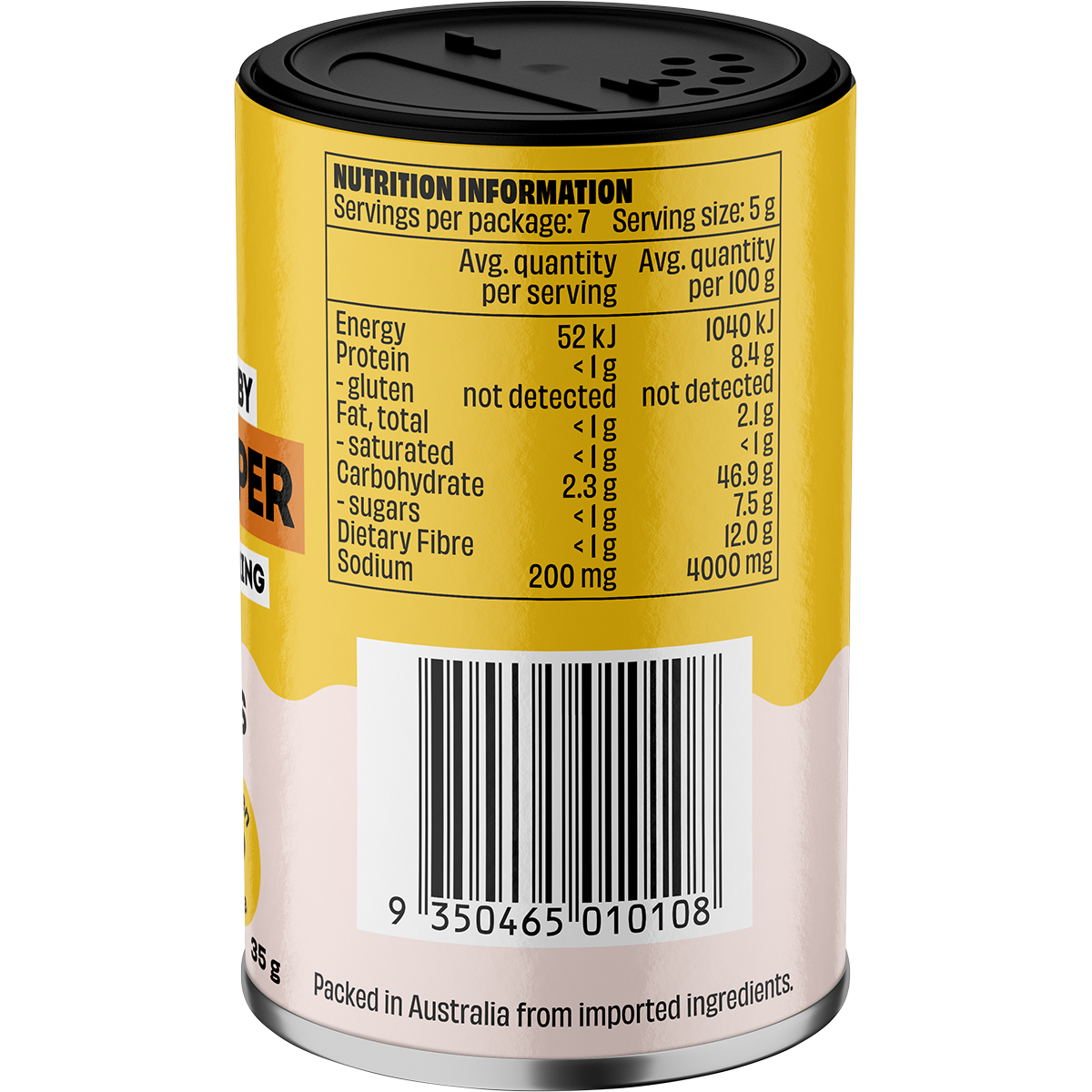 Mingle - Lemon Pepper All Natural Seasoning 35g