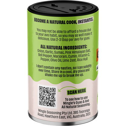 Mingle - Guac & Avo All Natural Seasoning 45g