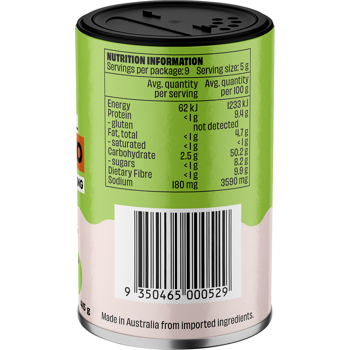 Mingle - Guac & Avo All Natural Seasoning 45g