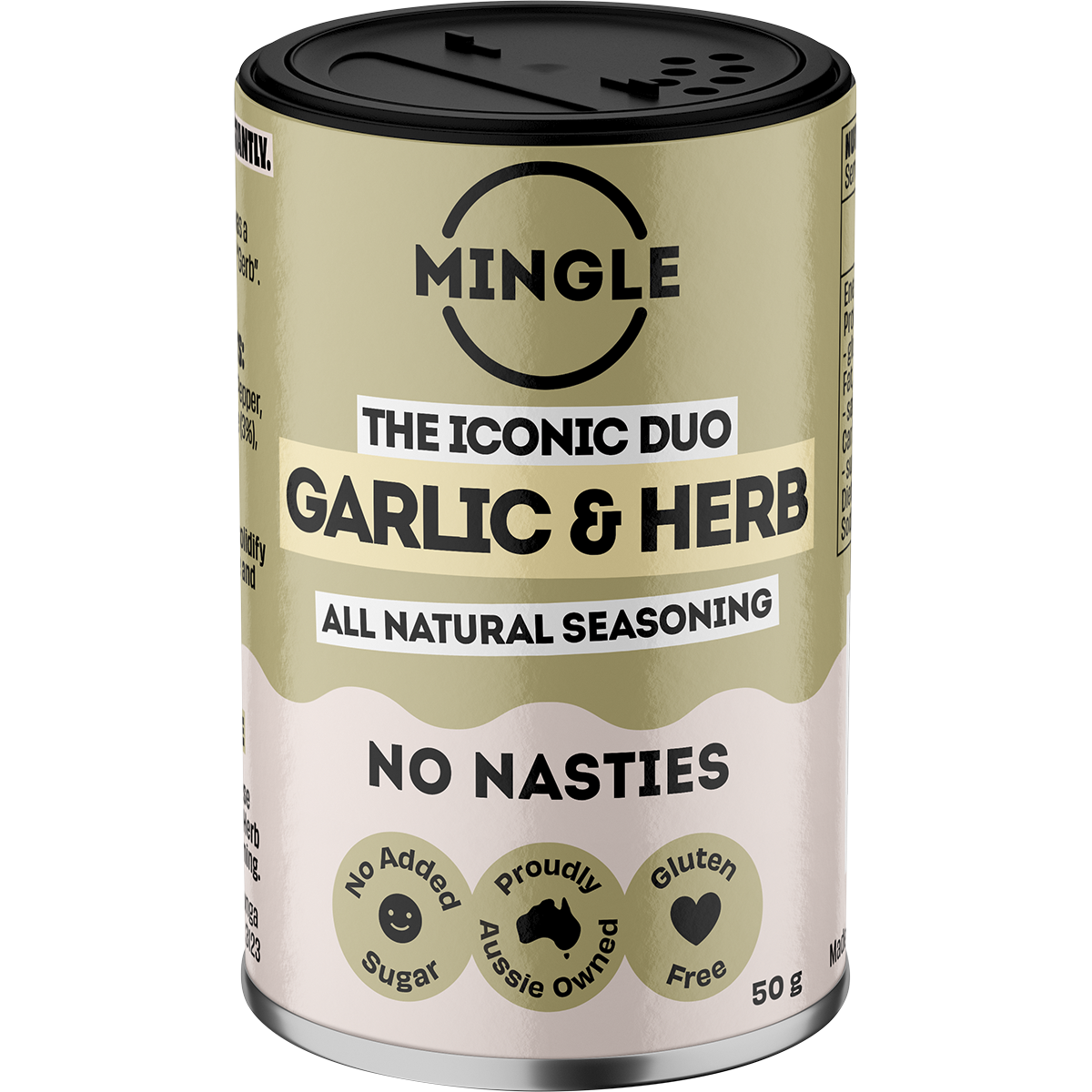 Mingle - Garlic & Herb All Natural Seasoning 50g