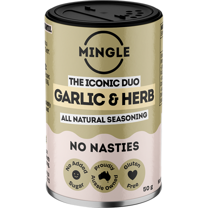 Mingle - Garlic & Herb All Natural Seasoning 50g