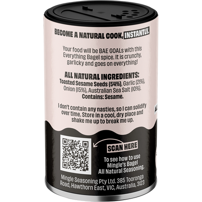 Mingle - Everything Bagel All Natural Seasoning 50g
