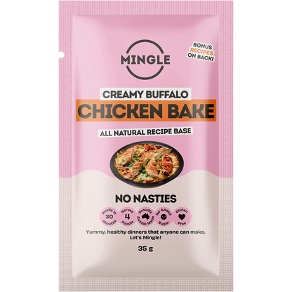 Mingle - Buffalo Chicken Bake All Natural Recipe Base 35g