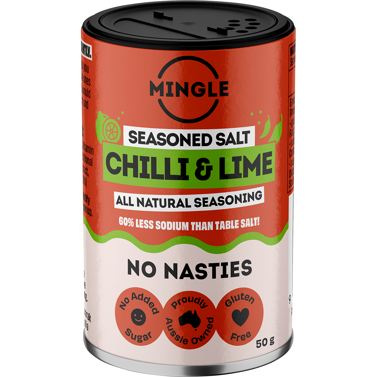 Mingle - Chilli & Lime All Natural Seasoning 50g