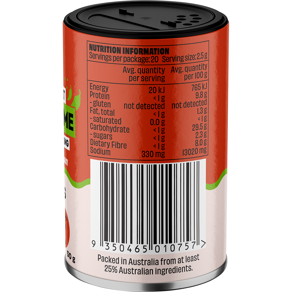 Mingle - Chilli & Lime All Natural Seasoning 50g