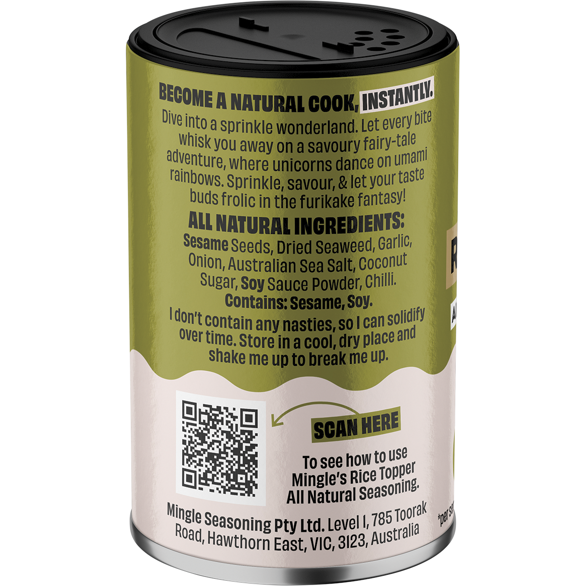 Mingle - Furikake Rice Topper All Natural Seasoning 35g