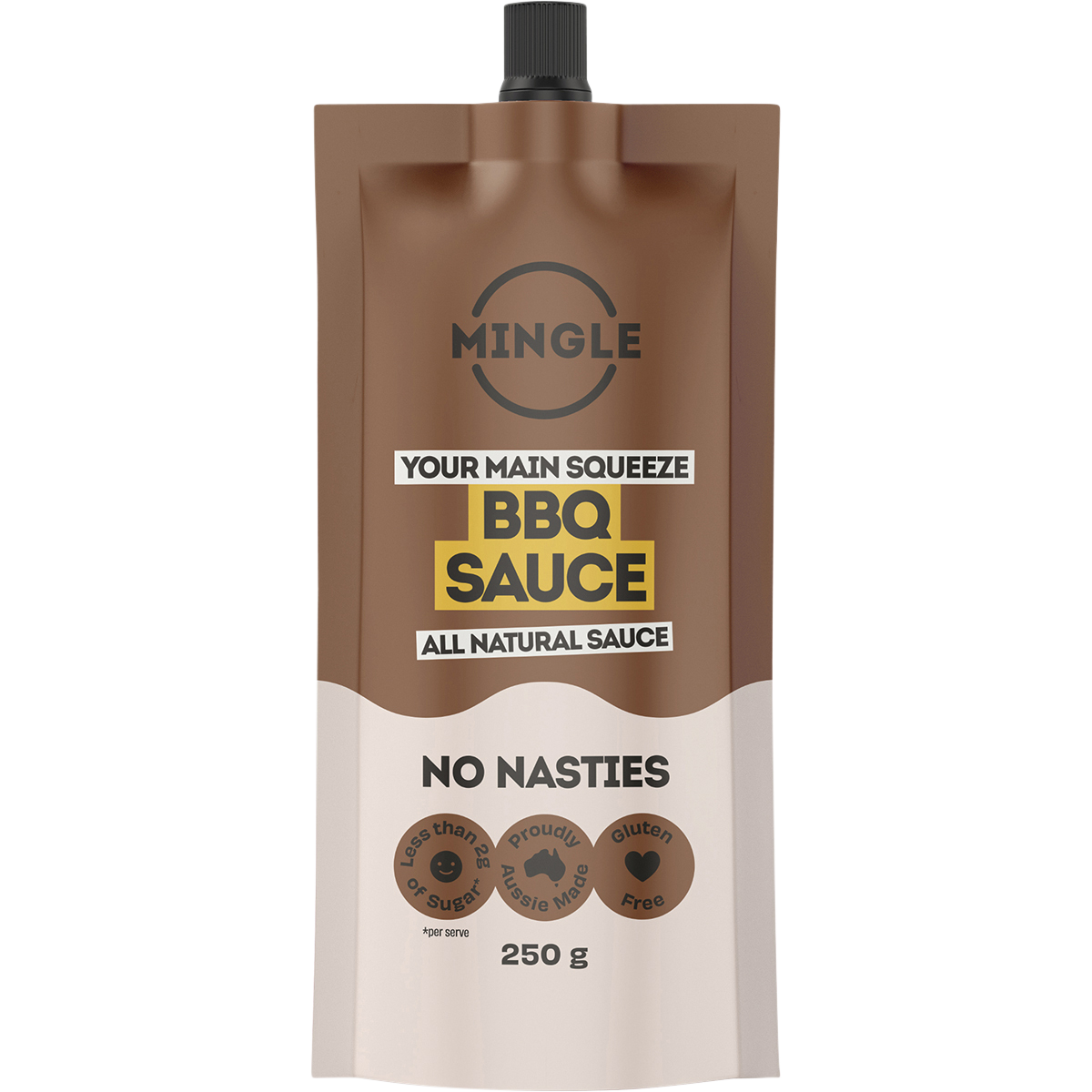 Mingle - BBQ All Natural Sauce 250g