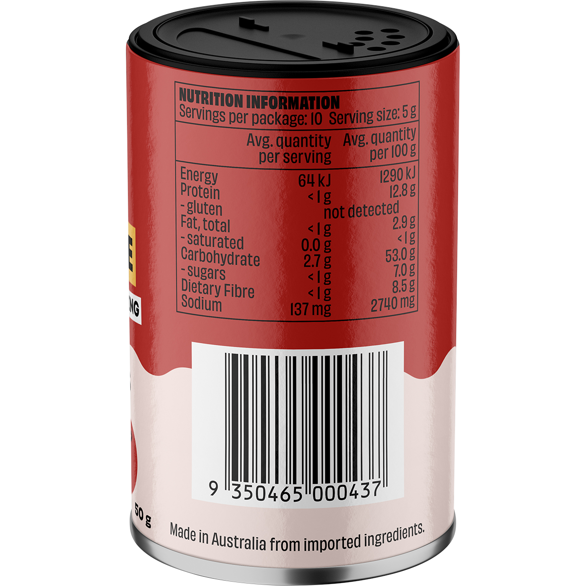 Mingle - Backyard Barbecue All Natural Seasoning 50g
