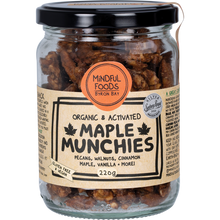 Mindful Foods - Maple Munchies - Organic & Activated 220g