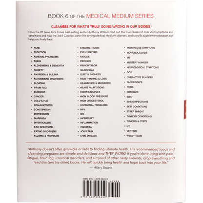 Book - Medical Medium Cleanse to Heal By Anthony William
