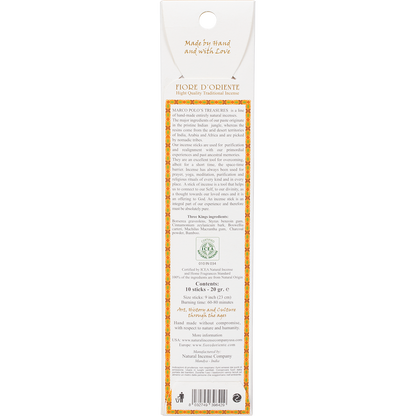 Marco Polo's Treasures - Incense Sticks Three Kings 10pk