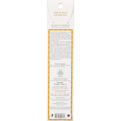 Marco Polo's - Incense Sticks Palo Santo 10pk