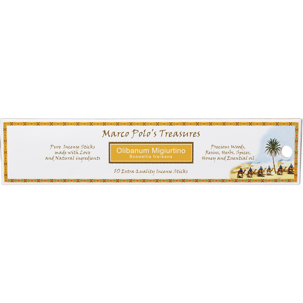 Marco Polo's Treasures - Incense Sticks Olibanum Migiurtino 10pk