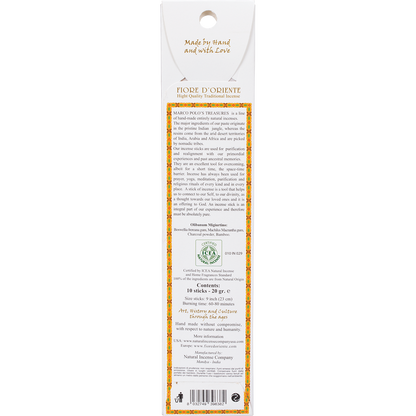 Marco Polo's Treasures - Incense Sticks Olibanum Migiurtino 10pk