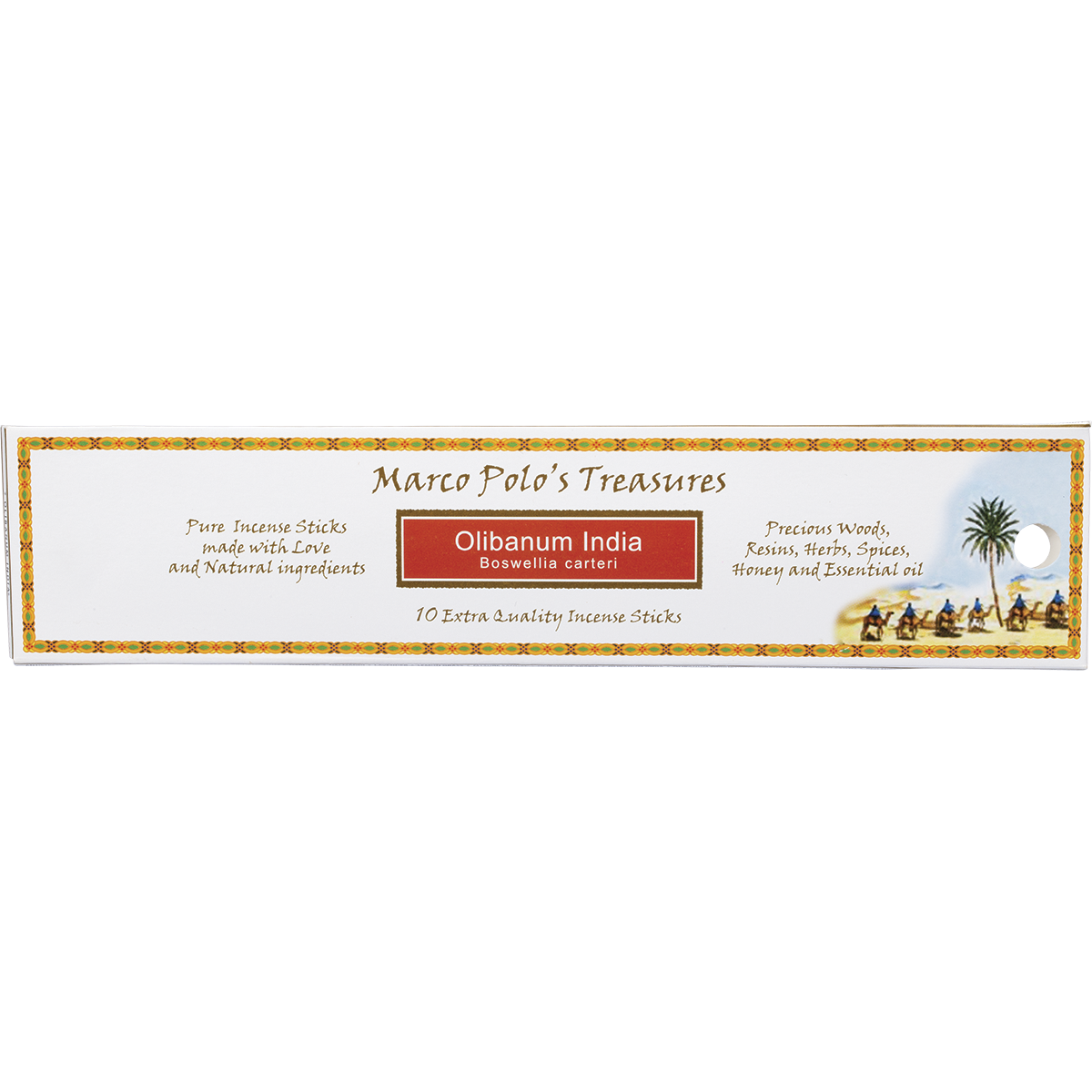 Marco Polo's Treasures - Incense Sticks Olibanum India 10pk