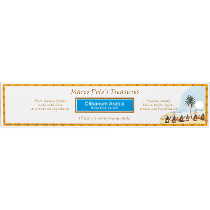 Marco Polo's Treasures - Incense Sticks Olibanum Arabia 10pk