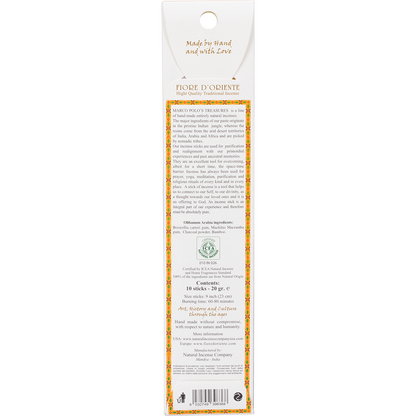 Marco Polo's Treasures - Incense Sticks Olibanum Arabia 10pk