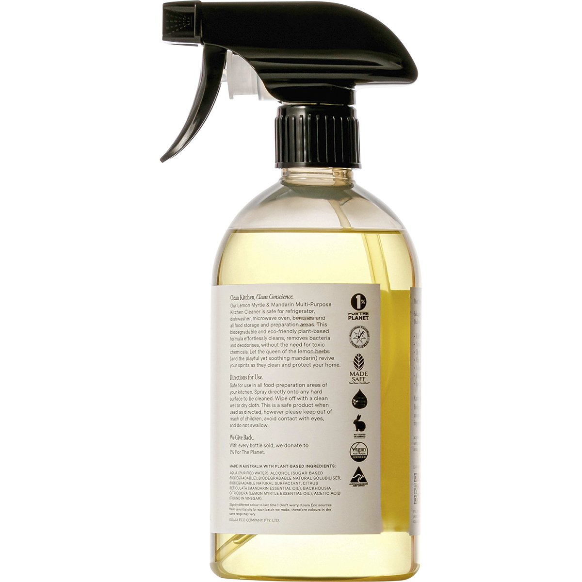 Koala Eco - Multi-Purpose Kitchen Cleaner Lemon Myrtle Mandarin 500ml