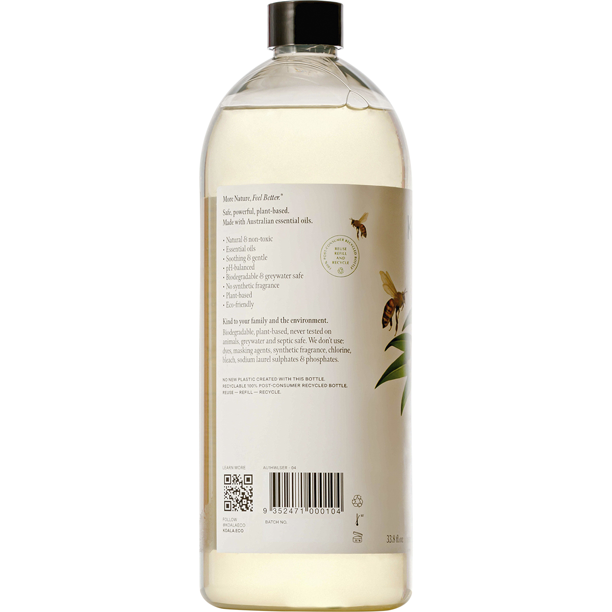 Koala Eco - Hand Wash Lemon Scented Eucalyptus & Rosemary 1lt