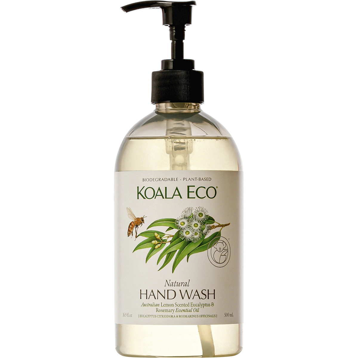Koala Eco - Hand Wash Lemon Scented Eucalyptus & Rosemary 500ml