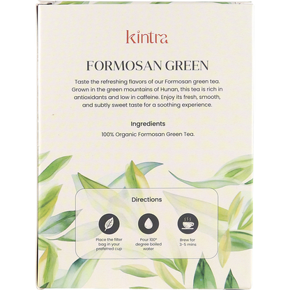 Kintra Foods - Formosan Green Tea Bags 32pk