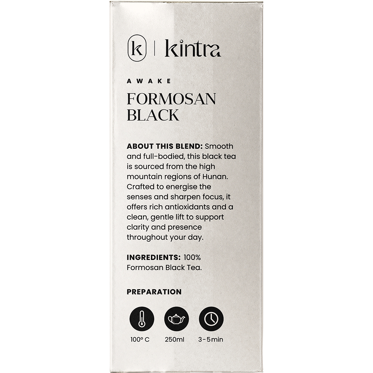 Kintra Foods - Formosan Black Tea Loose Leaf 250g