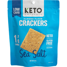 Keto Naturals - Almond Flour Crackers Sea Salt 64g
