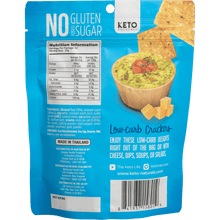 Keto Naturals - Almond Flour Crackers Sea Salt 64g