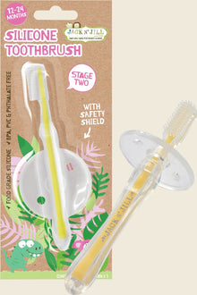 Jack n Jill - Silicone Baby Toothbrush