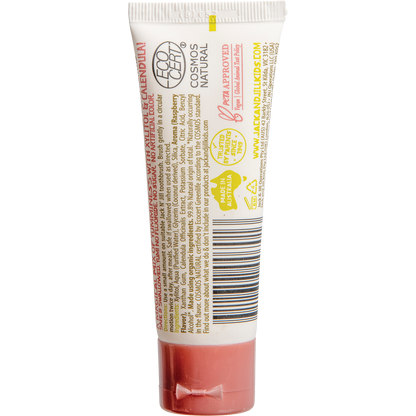 Jack n Jill - Toothpaste Children Raspberry Fluoride Free
