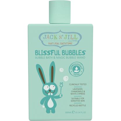 Jack n' Jill - Blissful Bubbles Bubble Bath & Magic Bubble Wand 300ml