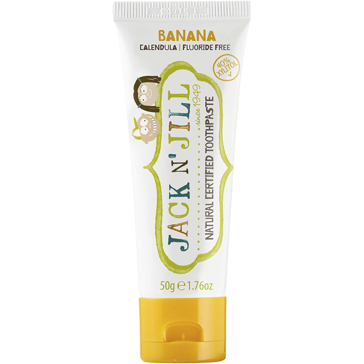 Jack n' Jill - Toothpaste Children Banana Fluoride Free 50g