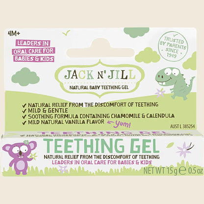 Jack n Jill - Teething Gel 4 Months + 15g