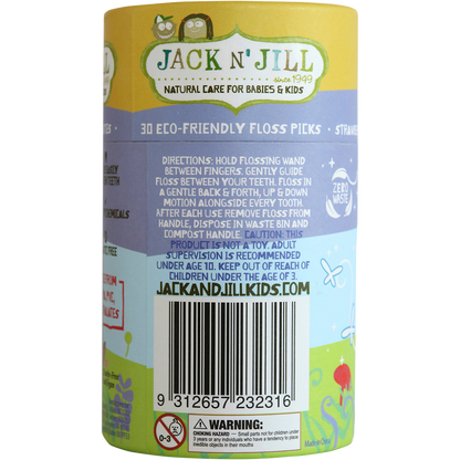 Jack n Jill - Fairy Floss Picks Strawberry 30pcs